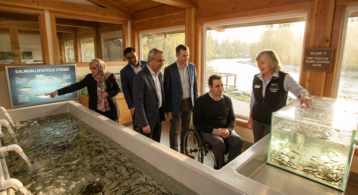 Salmon Hatchery Tour And Watershed Education At Hyde Creek