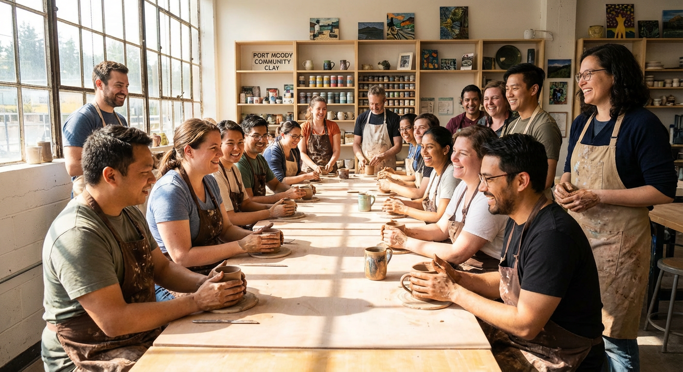 Hand-Building Ceramics Workshop at PoMoArts