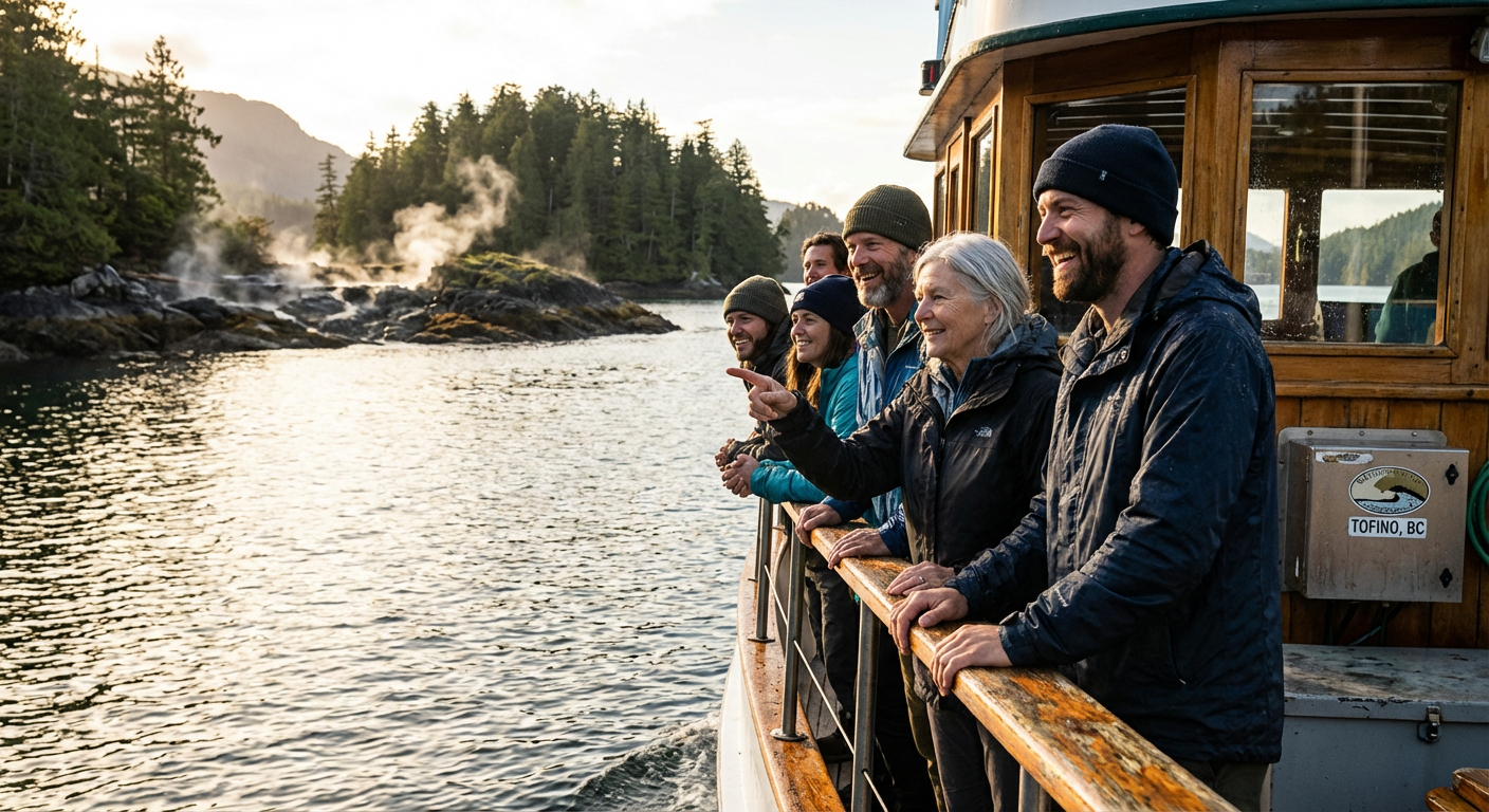 Private Hot Springs Cove Boat Charter