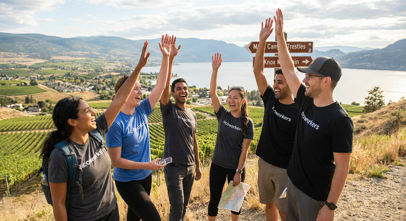 Regional District of Central Okanagan team building