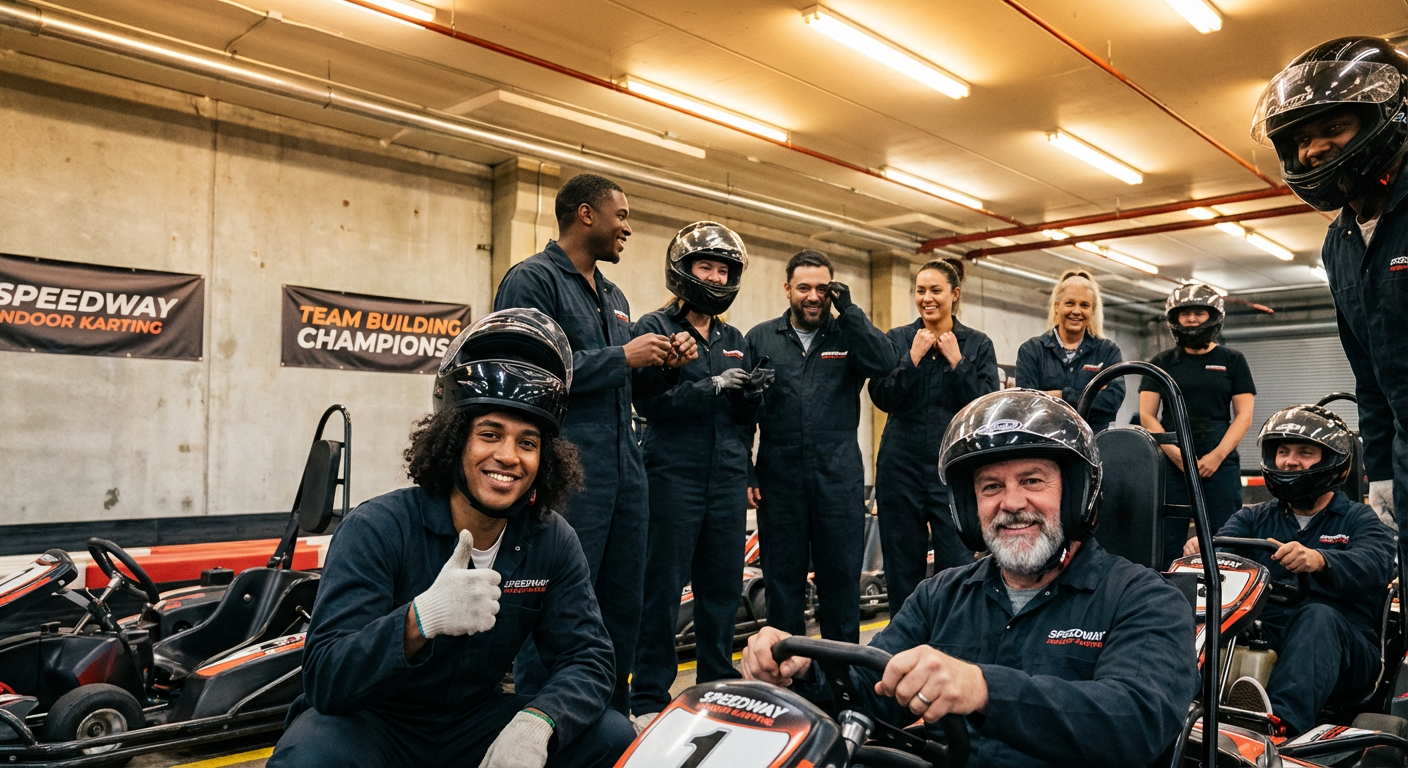 Indoor Kart Racing Team Challenge