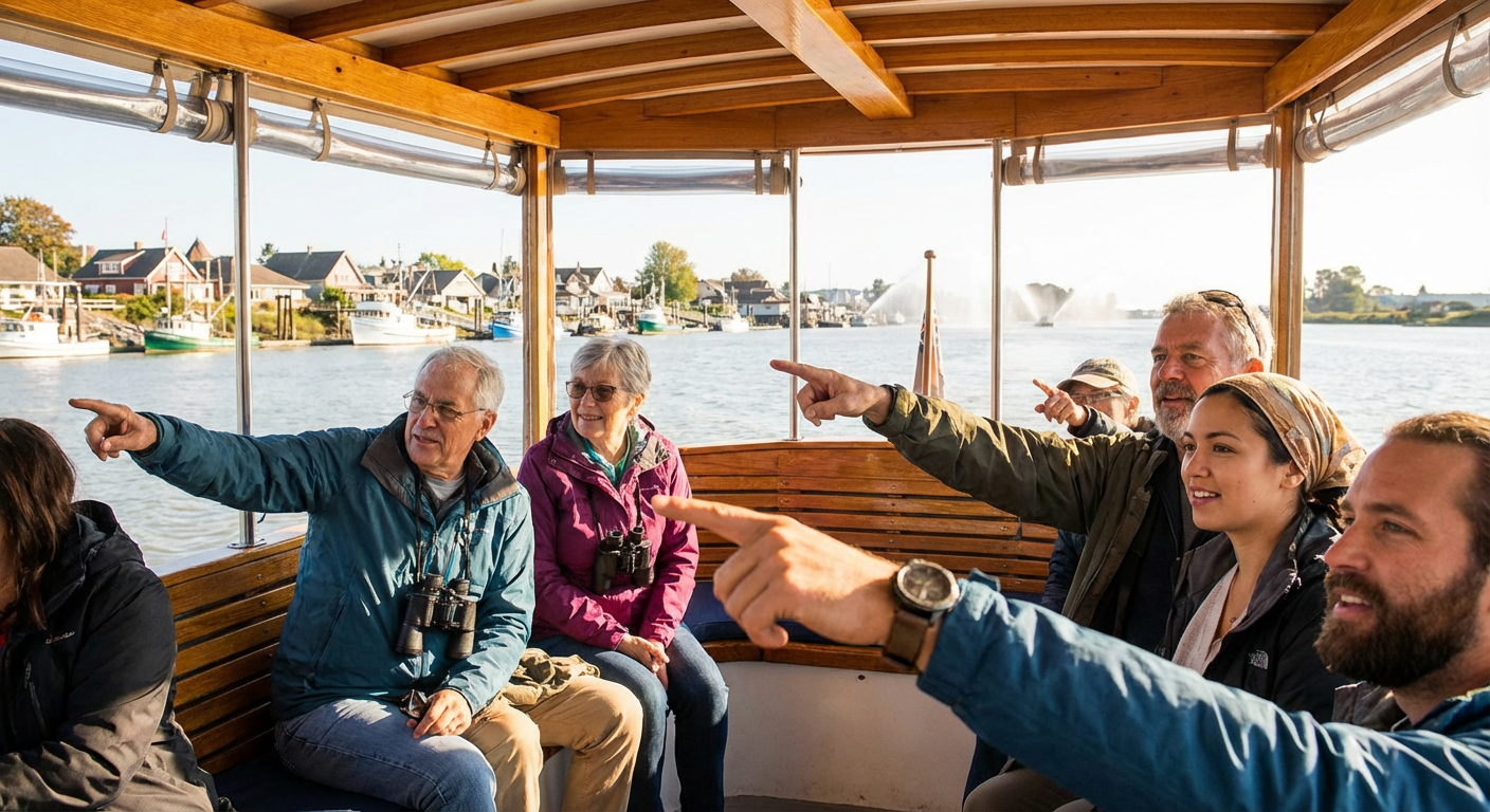 Semi-Enclosed Winter Eco Tour From Steveston