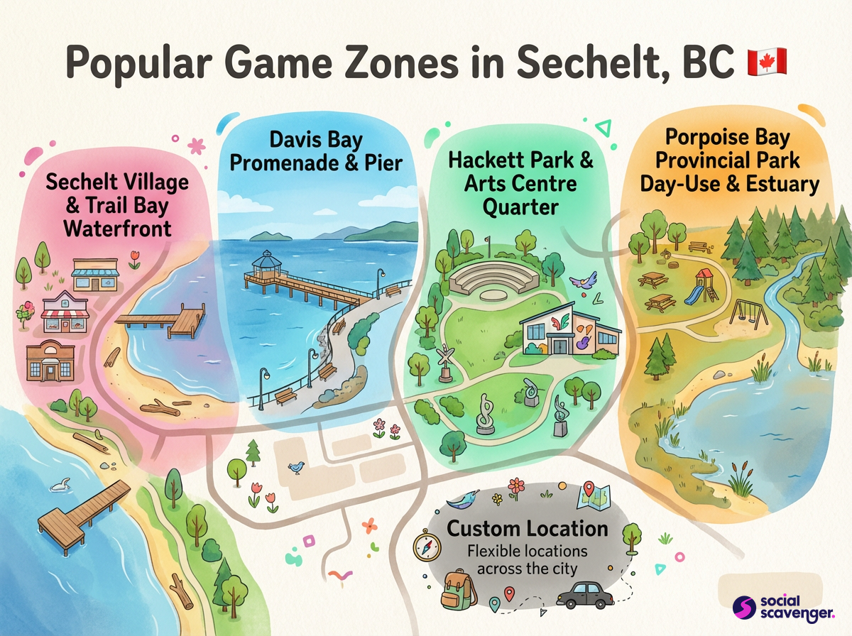 Discover Sechelt's Premier Game Zones