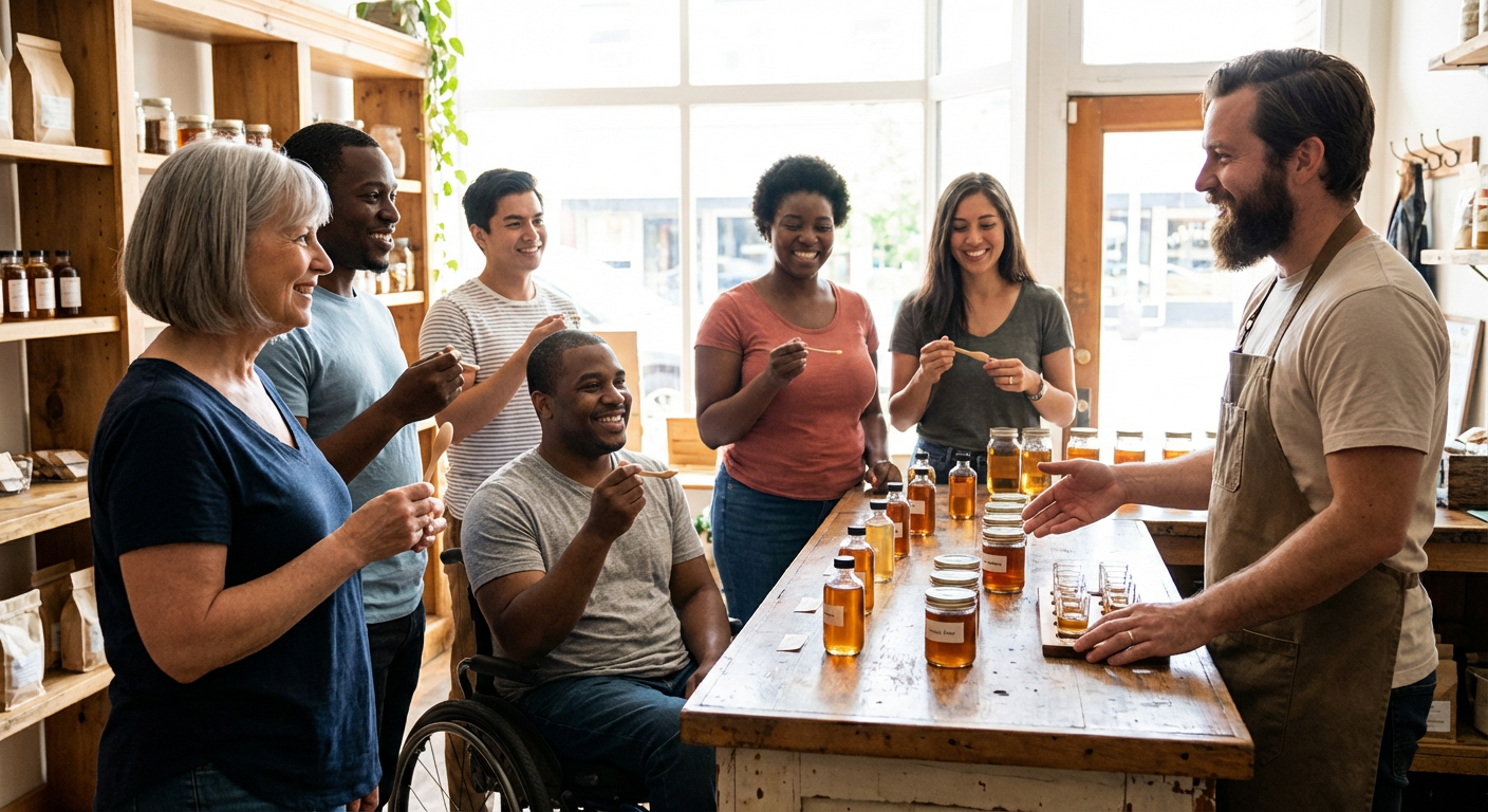 Maple Roch In‑Store Maple Syrup Tasting Experience