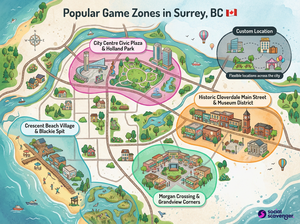 Discover Surrey's Top Game Zones