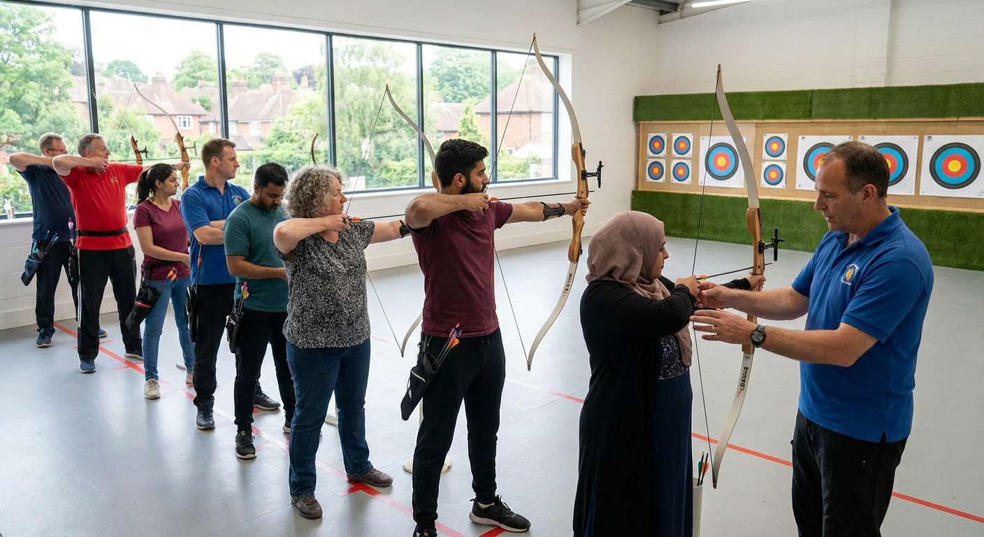 Private Group Archery Introduction at SFGC