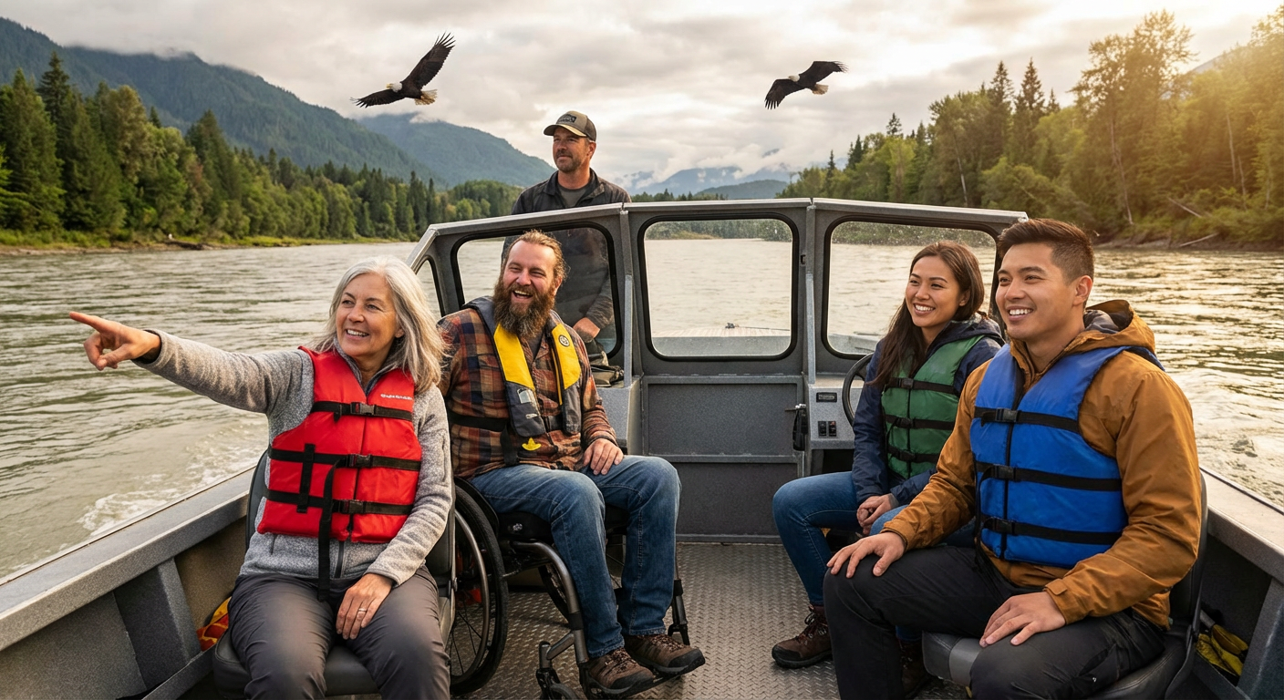 Skeena River Scenic Jet Boat Charter