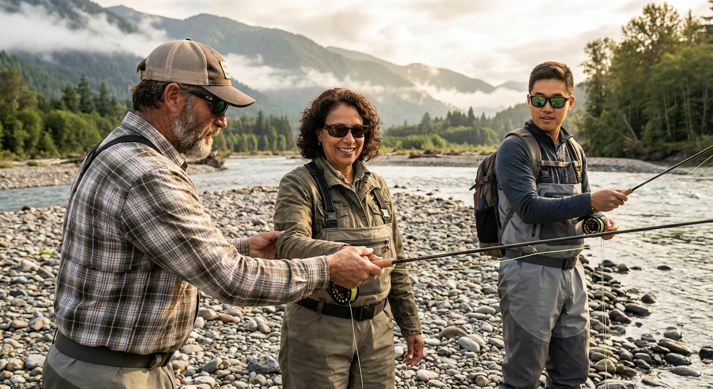 Guided Skeena River Fishing Day for Two