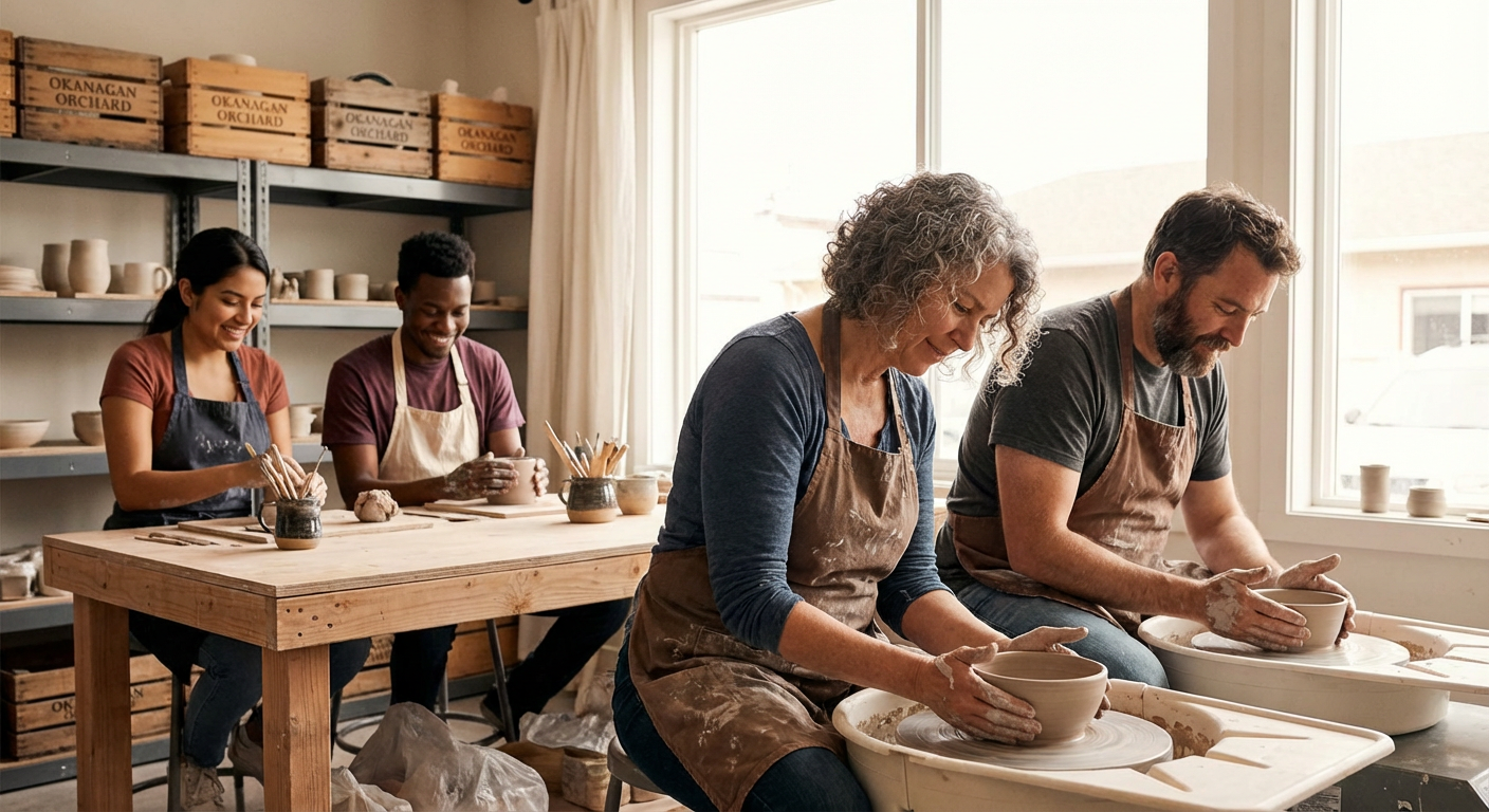 Hands-On Pottery Workshop for Teams
