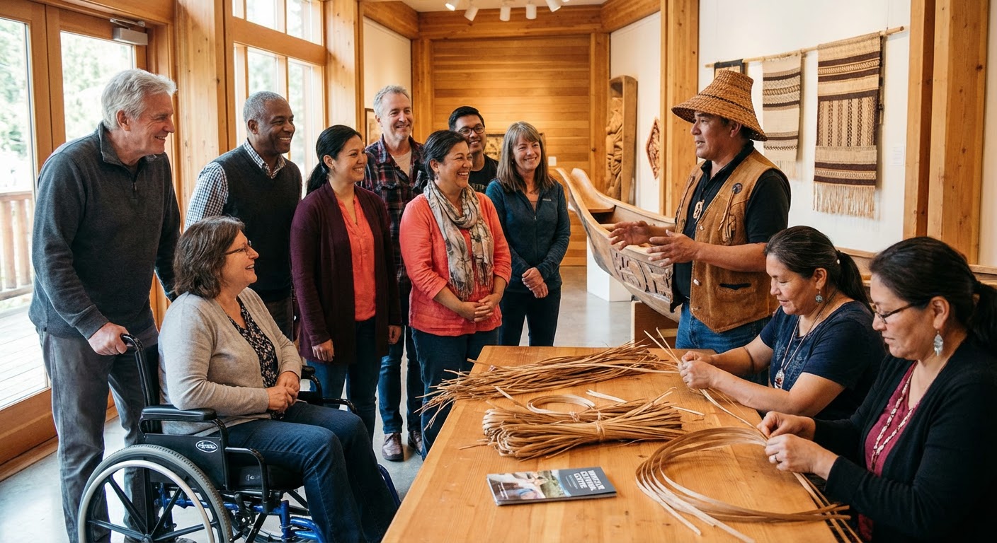 Guided Indigenous Museum Tour and Craft at SLCC