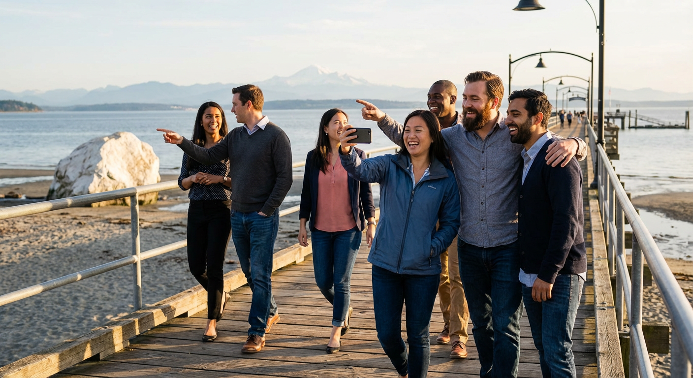 White Rock team building