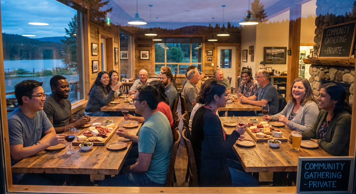 After‑Hours Private Café Social and Tasting