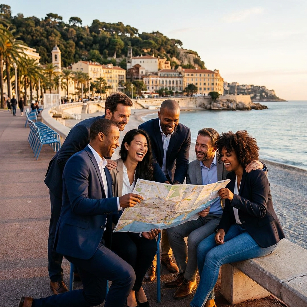 🌞 Unforgettable Team Building in Nice Begins Under the Riviera Sun