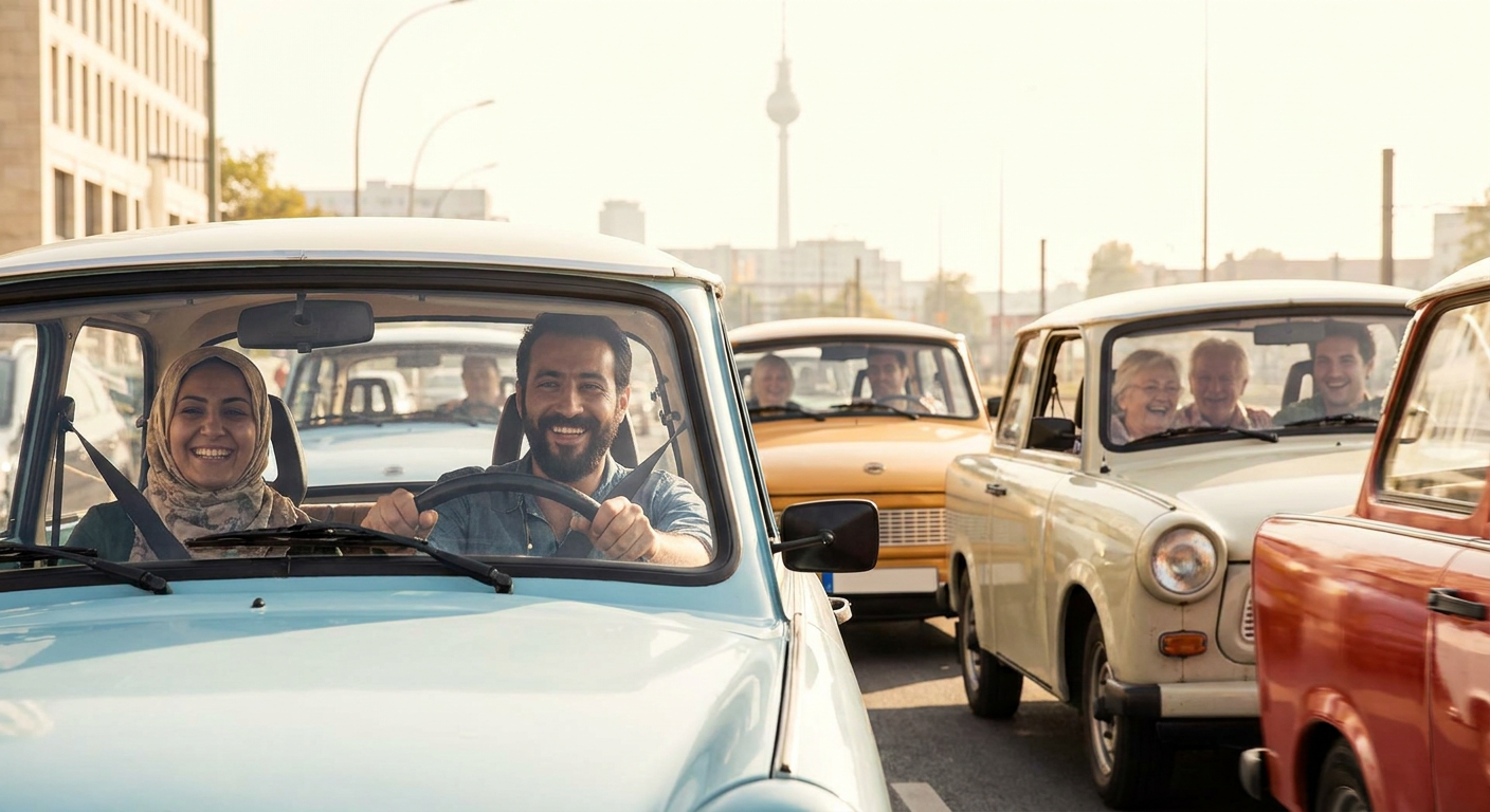 Berlin Trabi Safari Historic City Drive