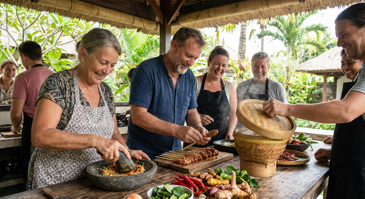 Balinese Home-Style Cooking Class in Sanur