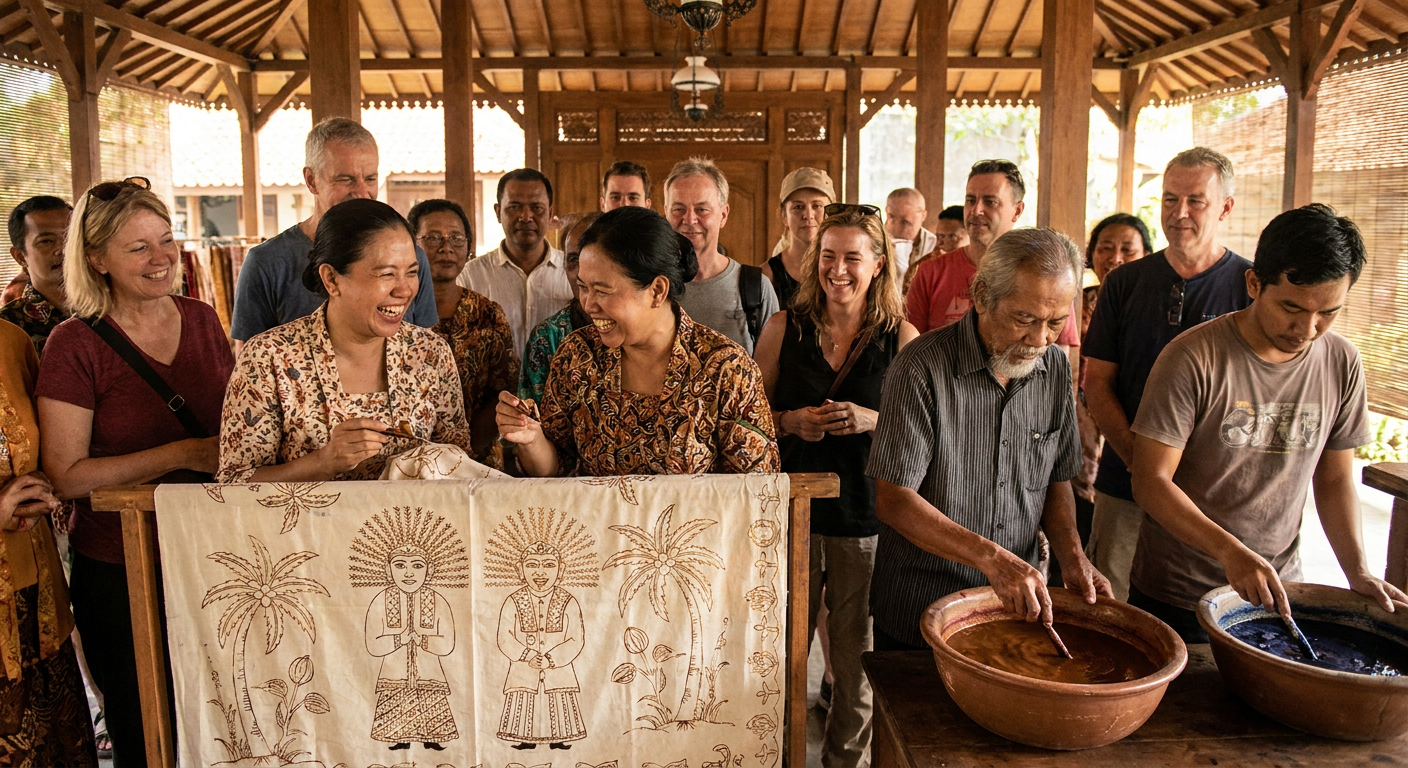 Betawi Batik Motifs Hands‑On Workshop in Cilandak