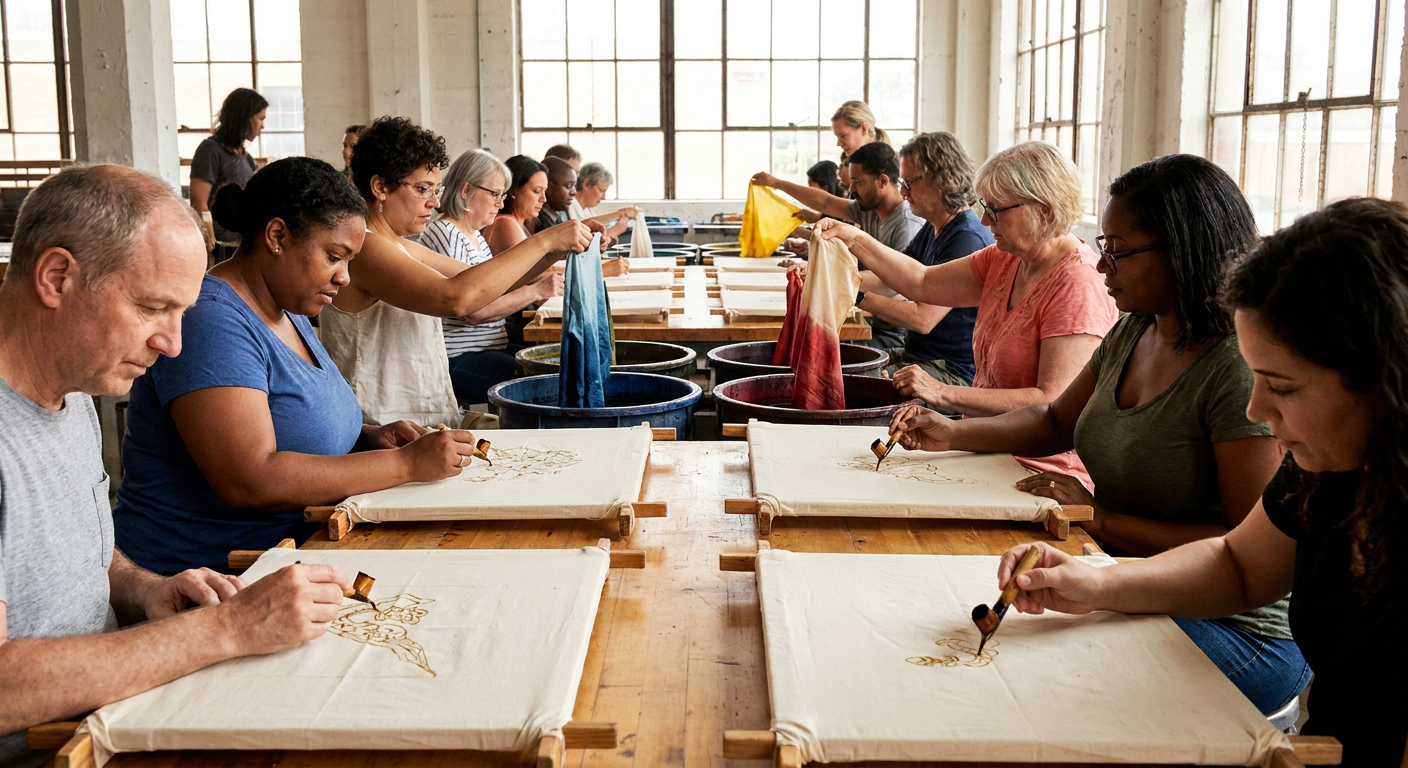 Hands‑On Batik Painting And Dyeing Workshop