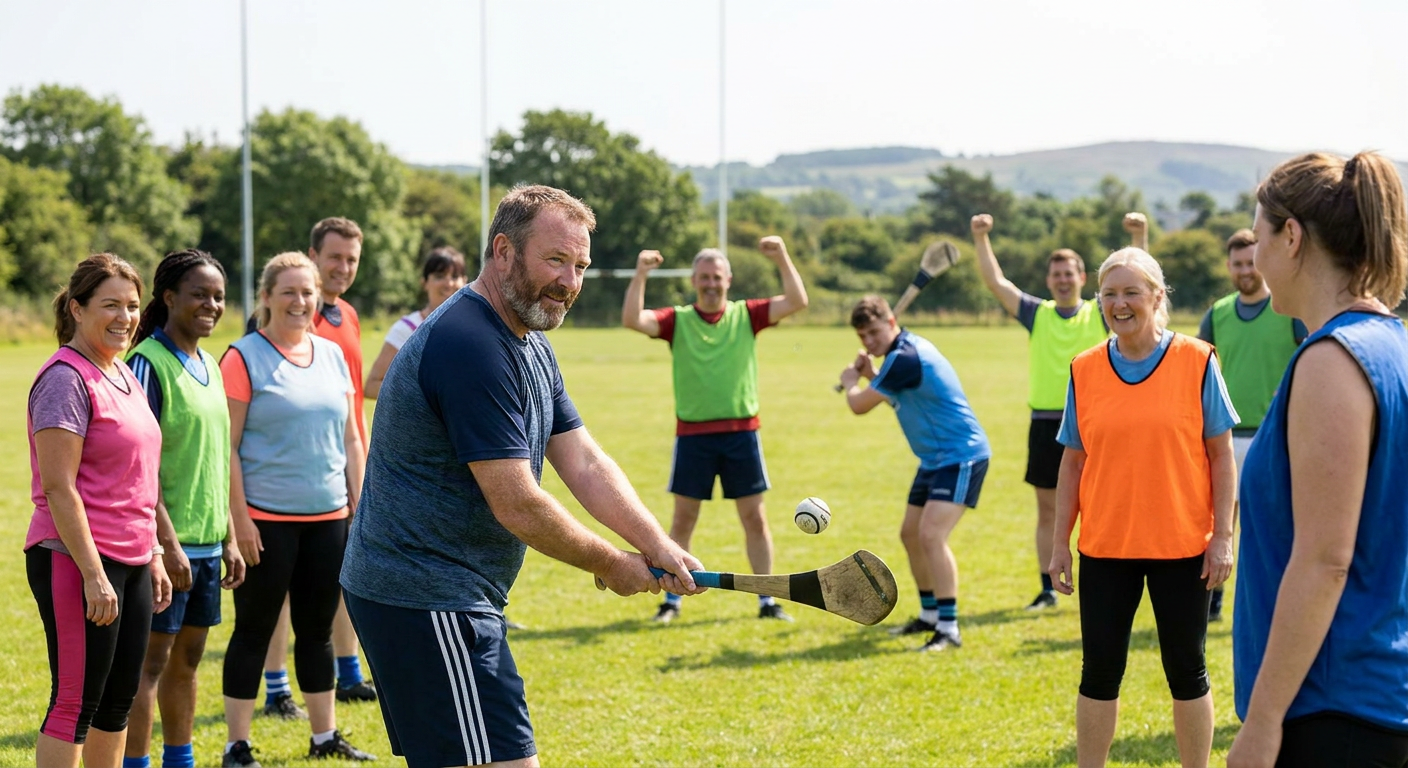 Hands-On Gaelic Games Session at Na Fianna