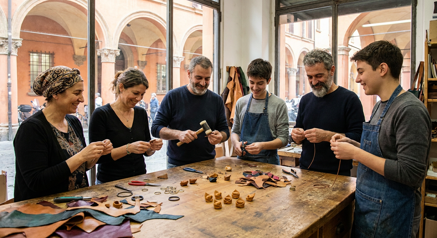 Leather Tortellino Keychain Workshop