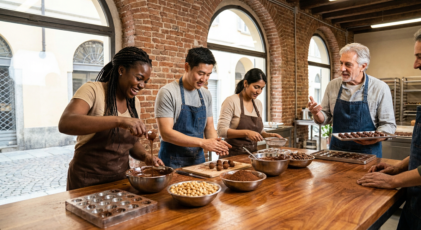 Turin Artisan Chocolate Team Workshop