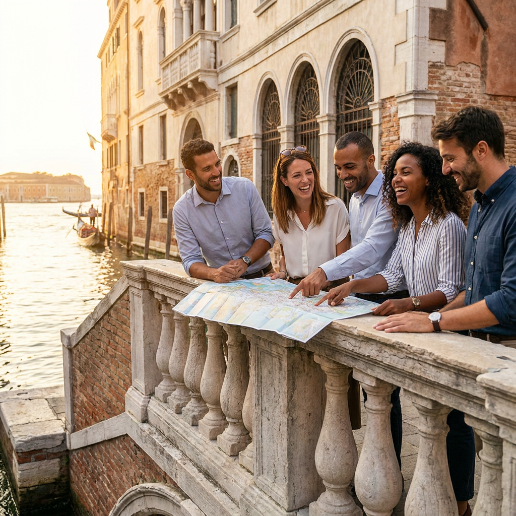 🎭 Unforgettable Team Building in Venice Starts Among Canals and Culture