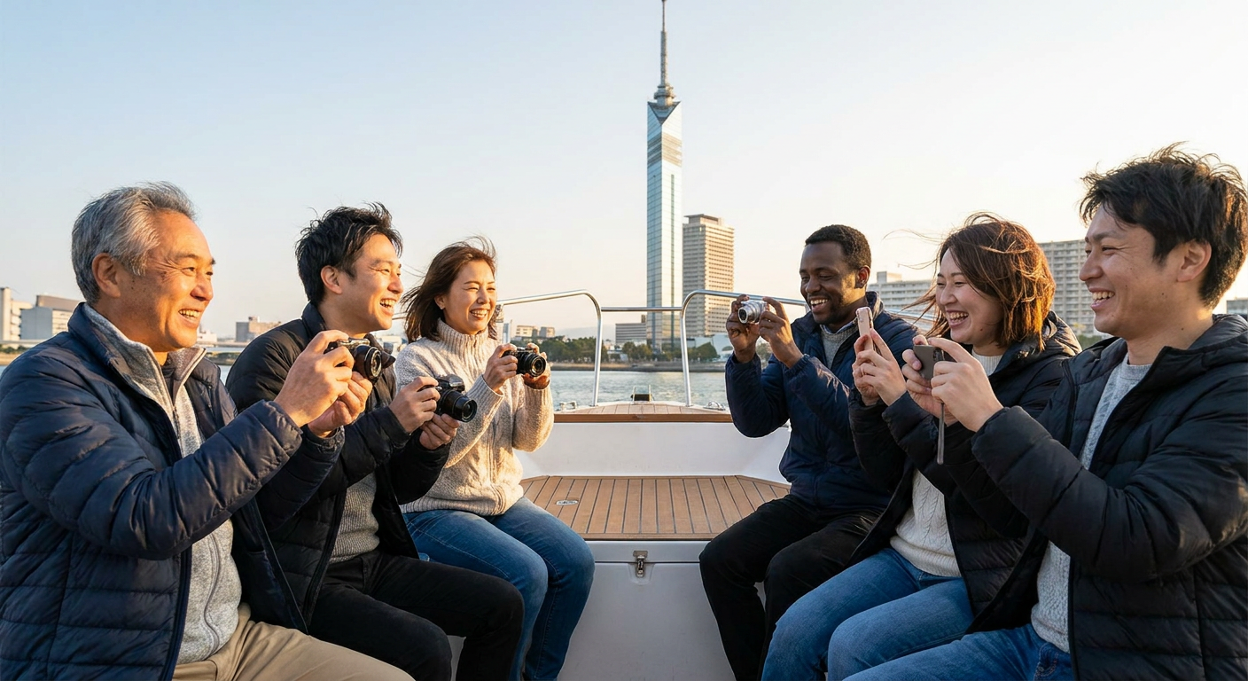 Private Hakata Bay Charter Cruise