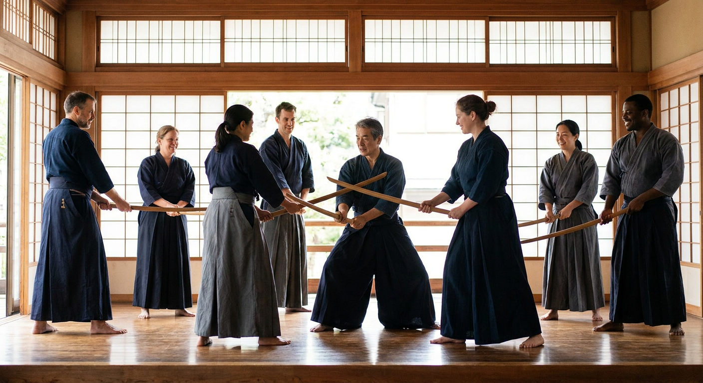Private Samurai Kenbu Show for Groups