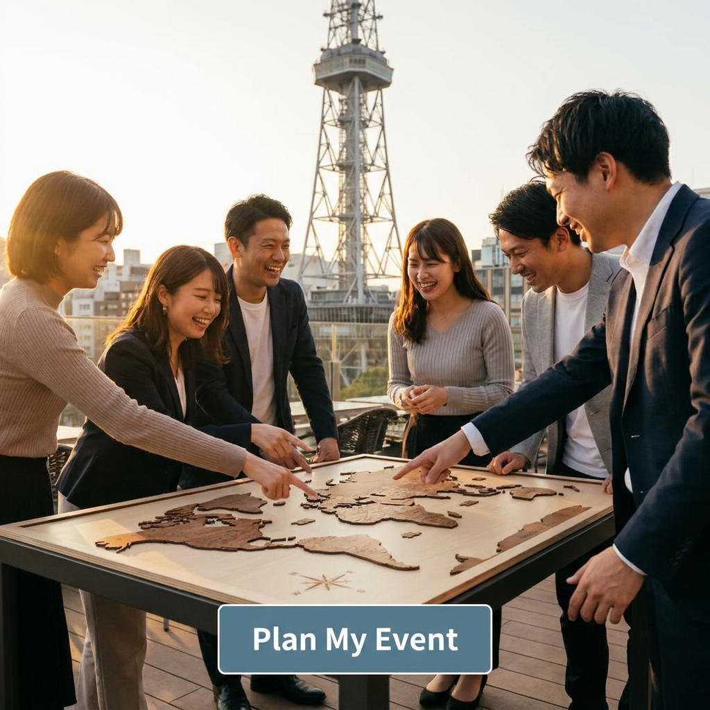 🎉 Ignite Team Spirit with Nagoya's Unique Charm