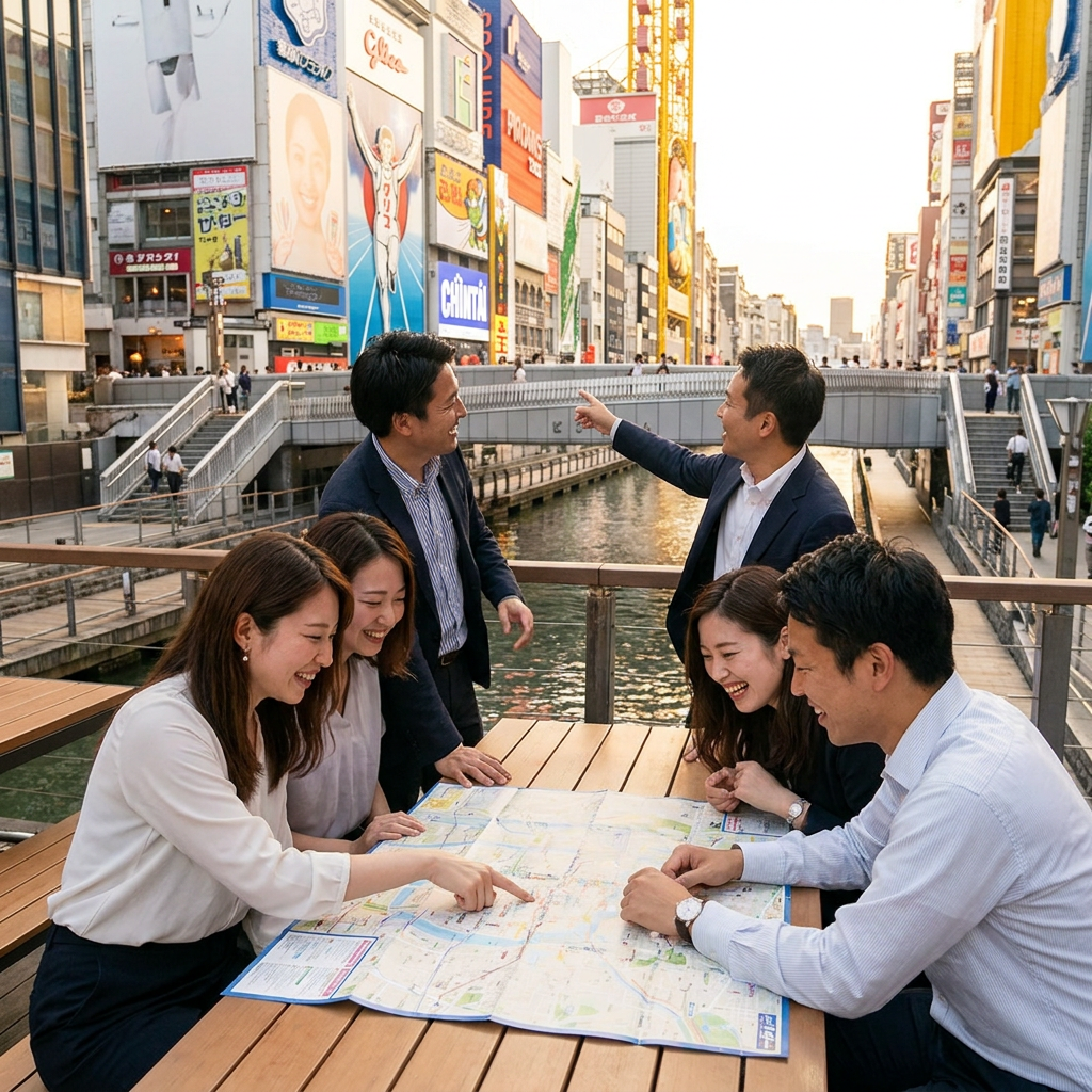 🎉 Begin Your Memorable Team Adventure in Osaka Today