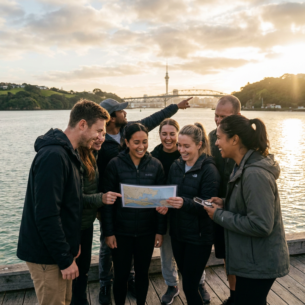 🌊 Unforgettable Team Building Across Auckland Starts Here