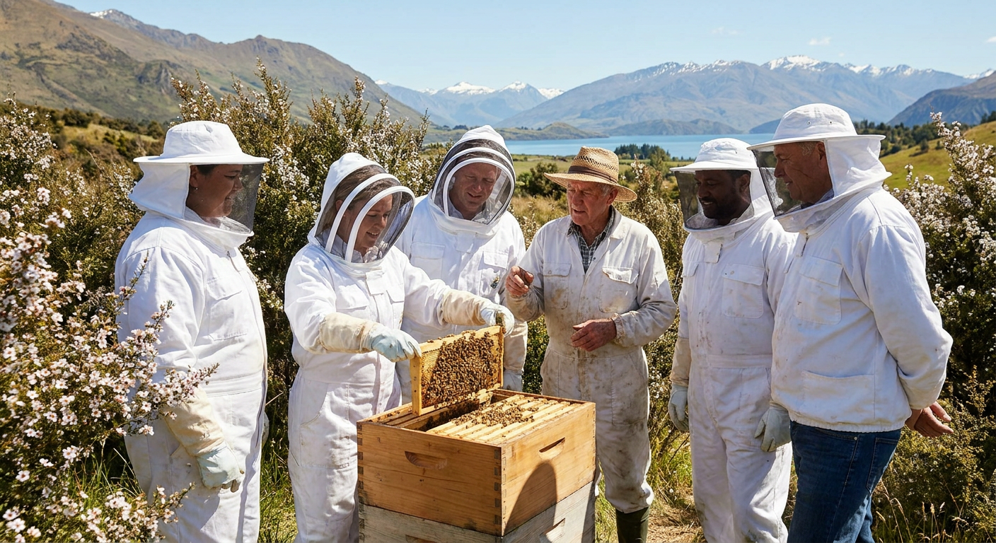 Meet the Bees and Mānuka Honey Tasting