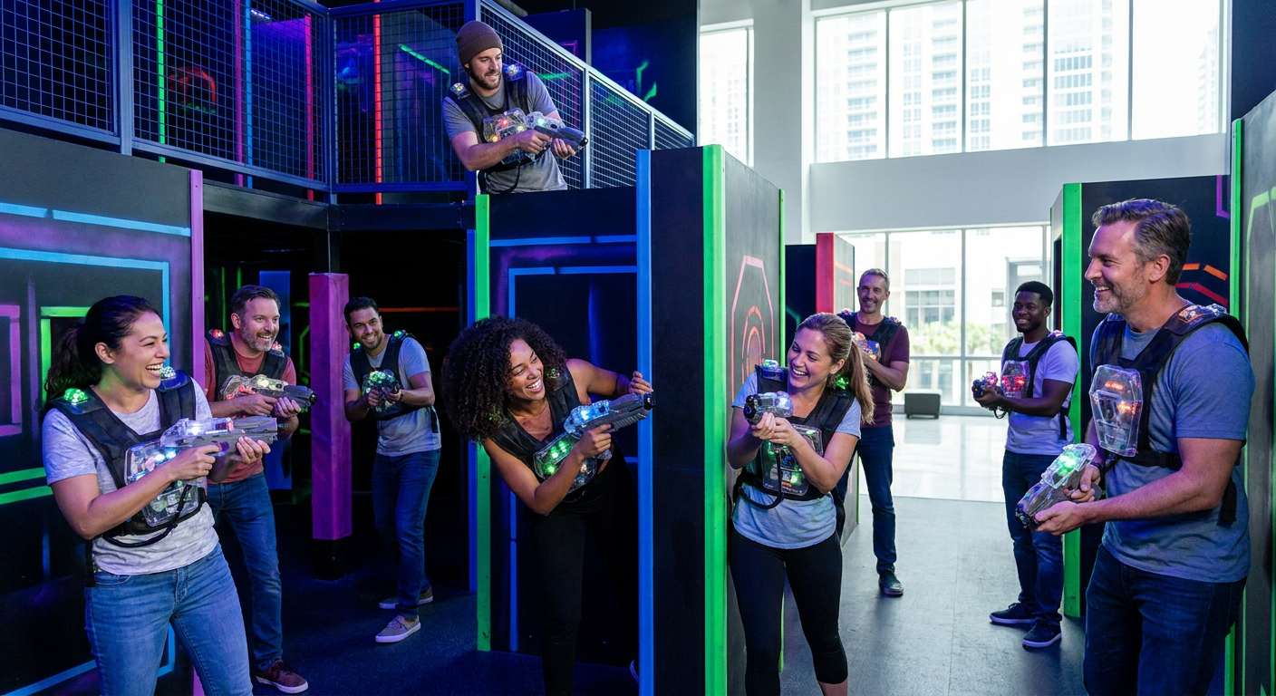 Laser Tag Arena Games at LazerXtreme BGC