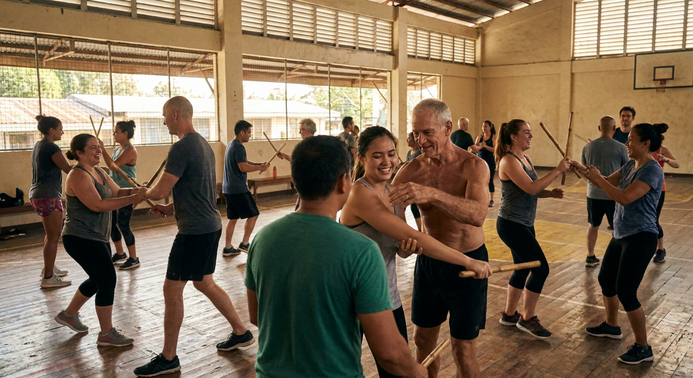 Private Doce Pares Eskrima Workshop for Teams in Cebu City