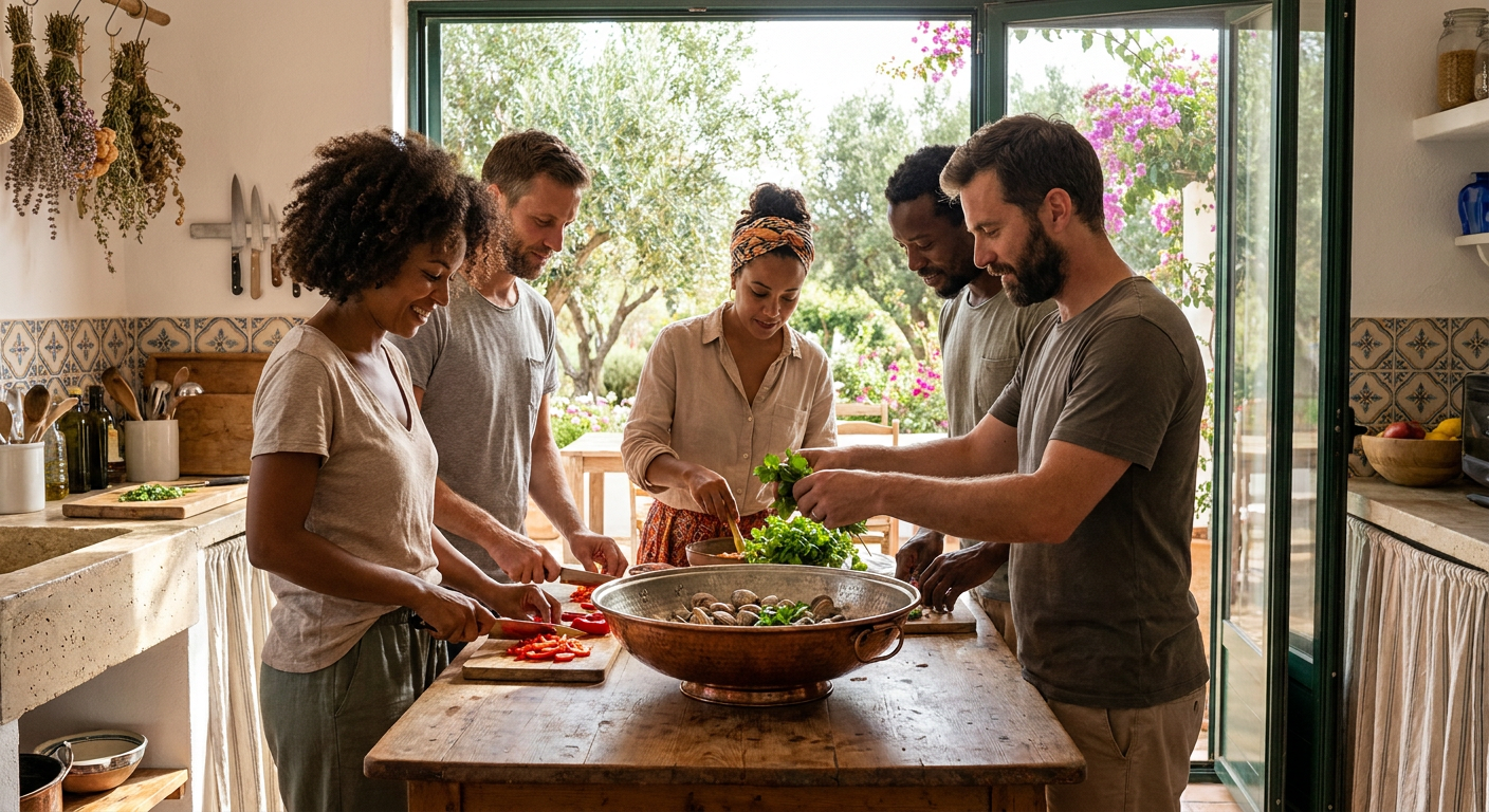 Algarve Cataplana Farmhouse Cooking Class