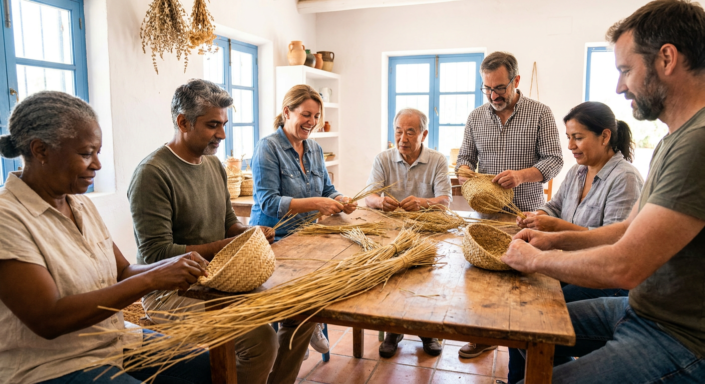 Traditional Algarve Esparto Braiding Workshop