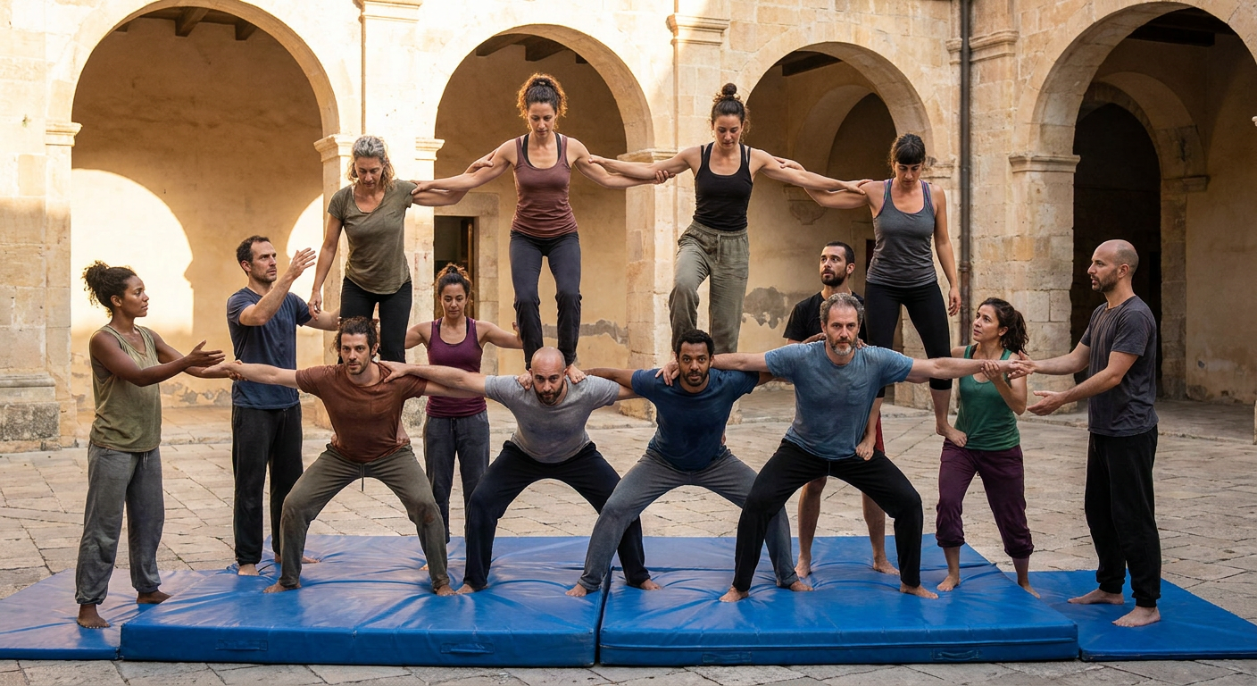 Catalan Human Tower Team Workshop