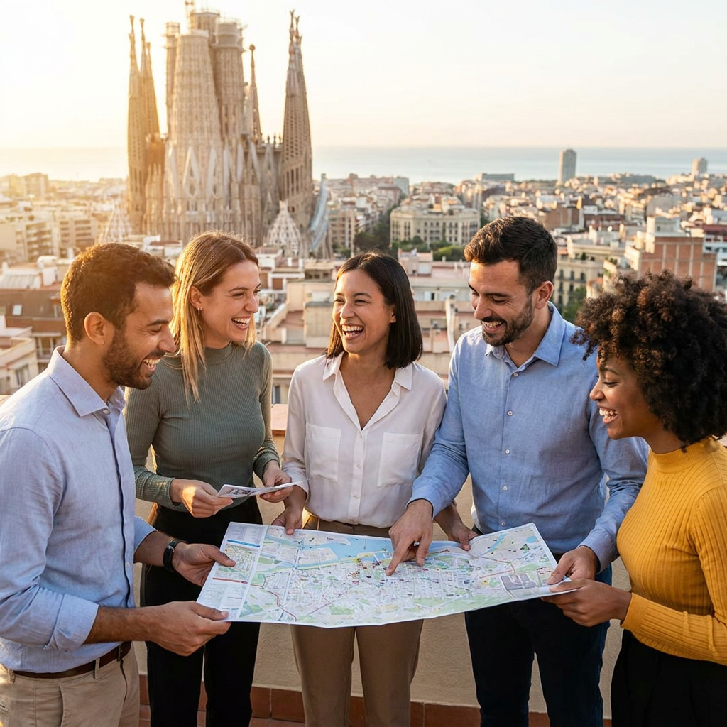 🌞 Unforgettable Team Building Under the Barcelona Sun