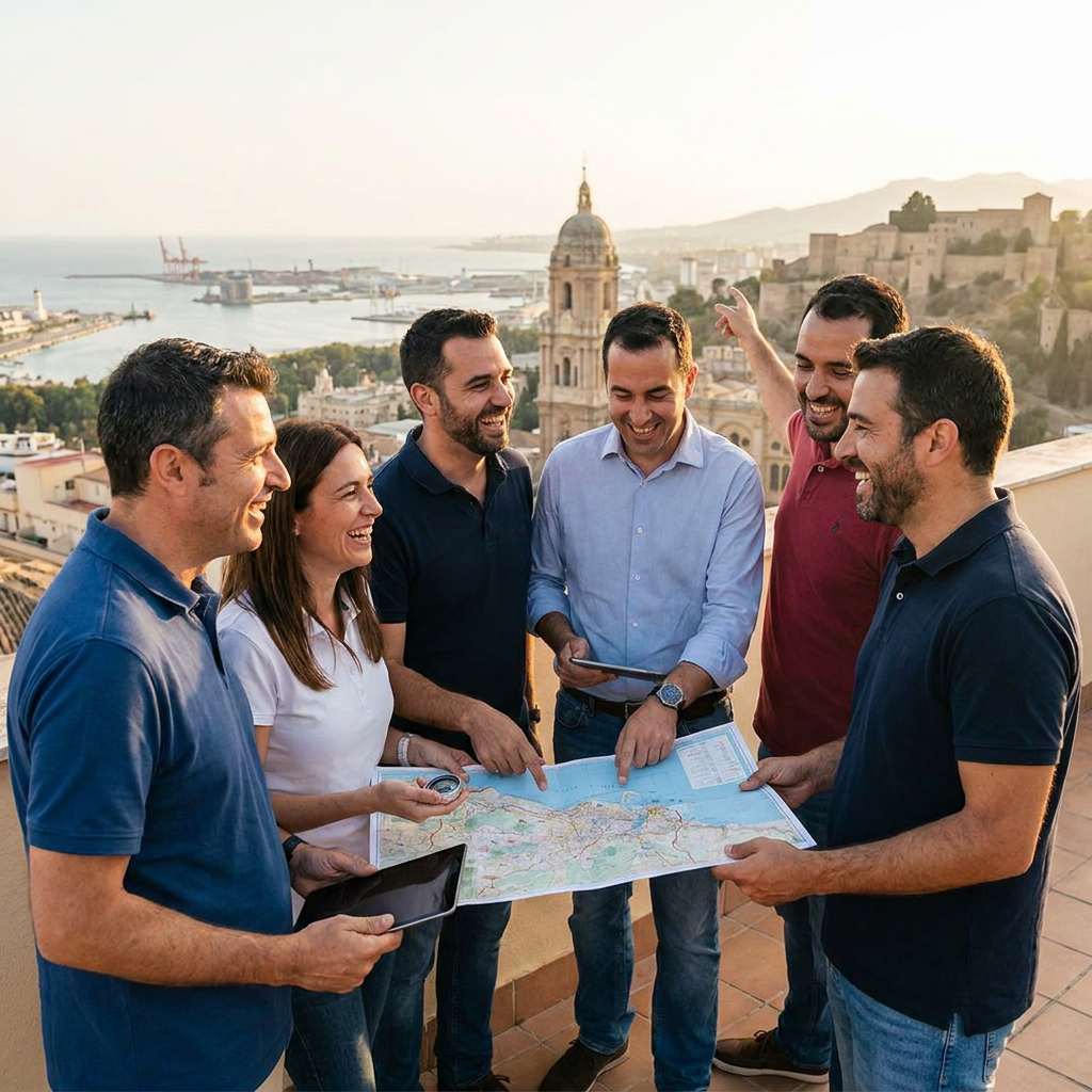 🌴 Unforgettable Team Building in Málaga with Mediterranean Energy