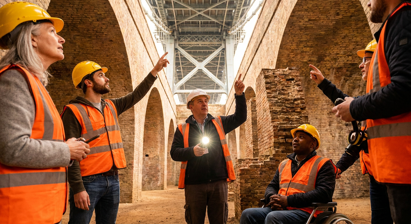 Clifton Suspension Bridge Vaults Hard Hat Tour