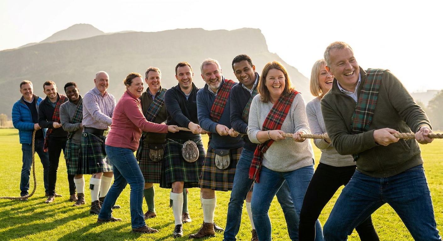 Mini Highland Games Team Challenge