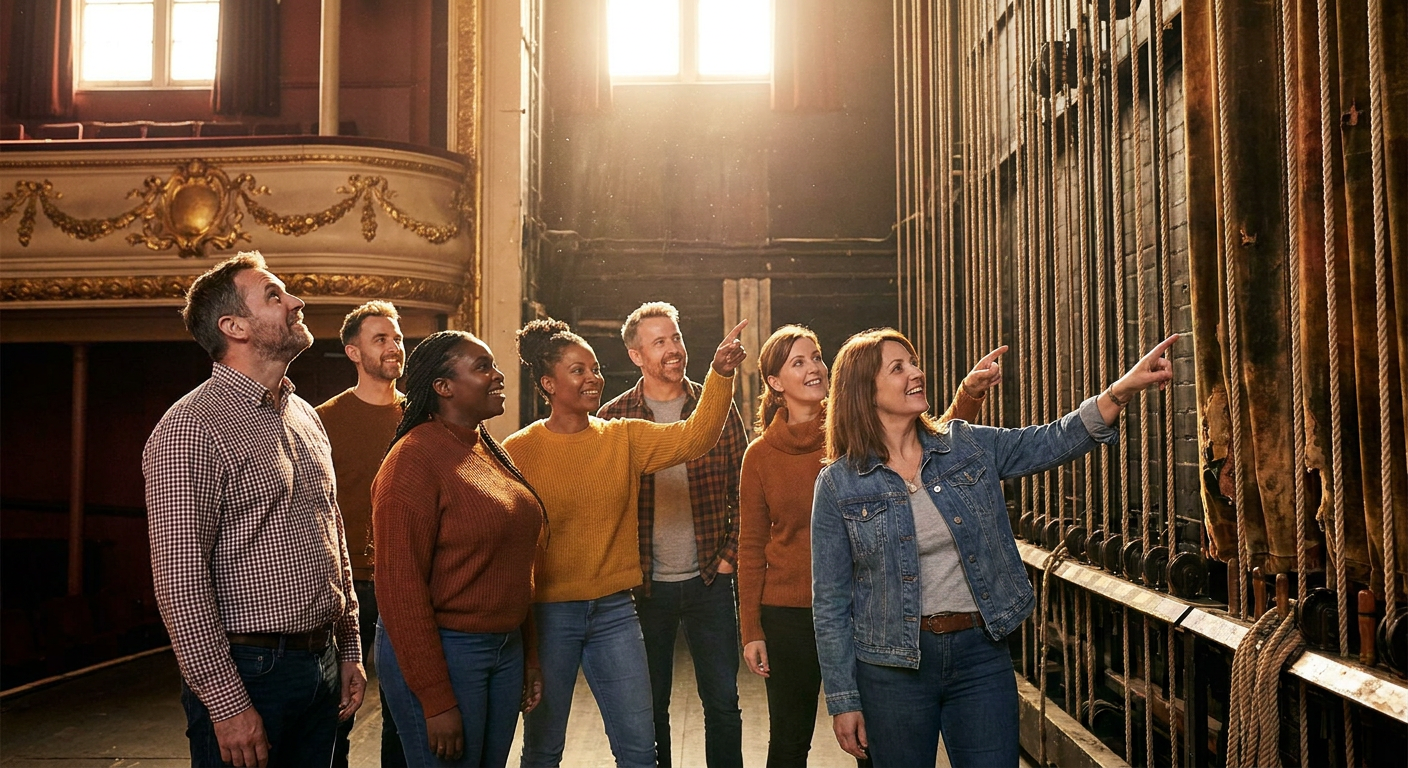 Backstage Tour at Leeds Grand Theatre
