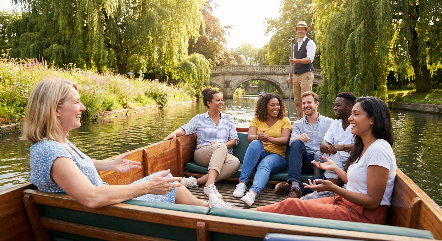 Chauffeured Punting on the River Cherwell