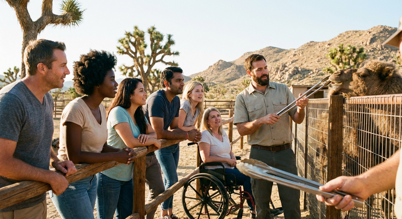 VIP Exotic Animal Sanctuary Tour and Feeding