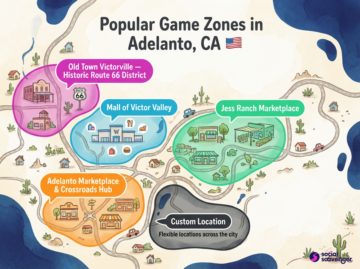 Discover Adelanto’s Top Game Zones