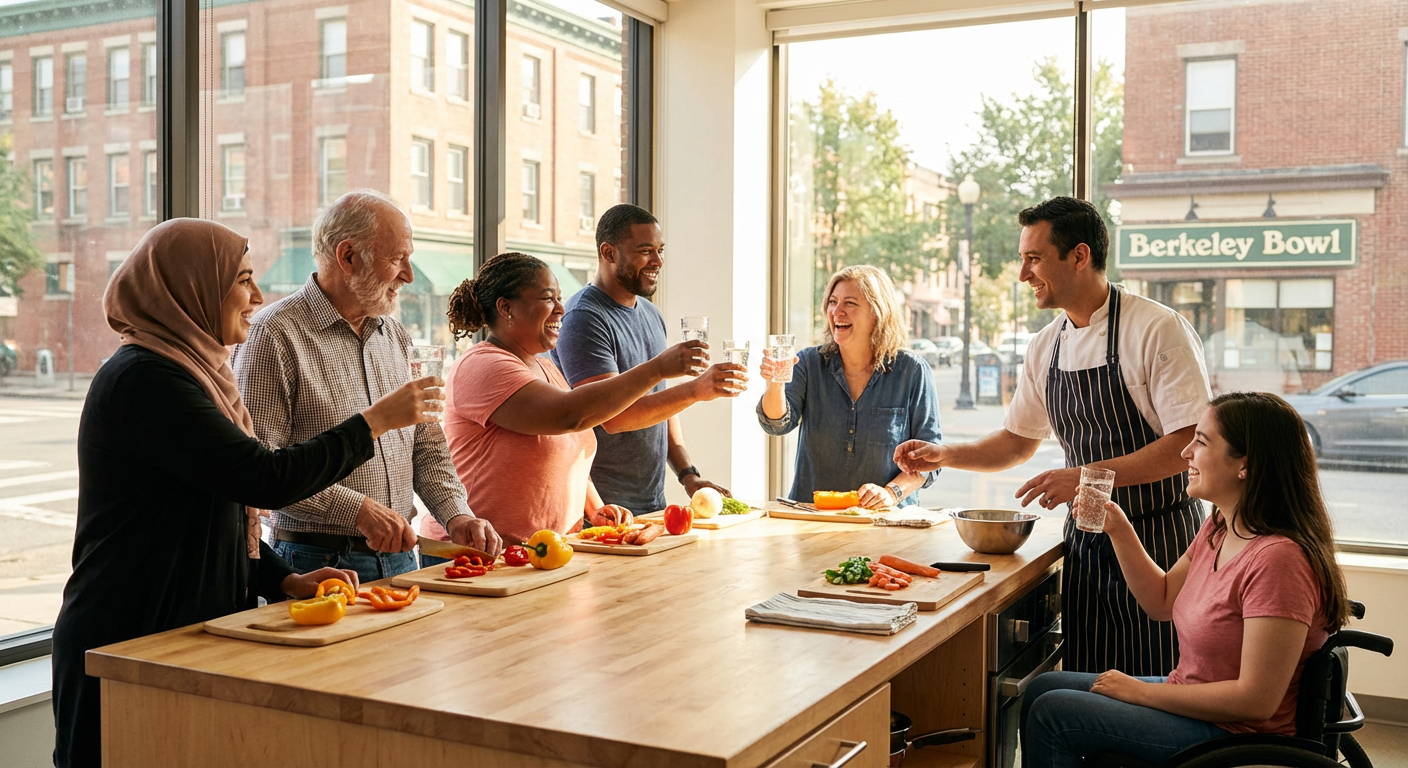 Chef-Led Team Cooking Party