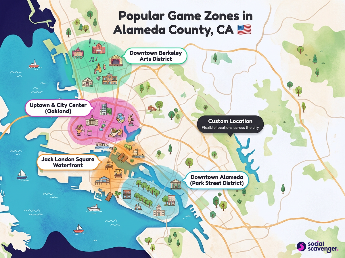 Explore Alameda County's Premier Game Zones