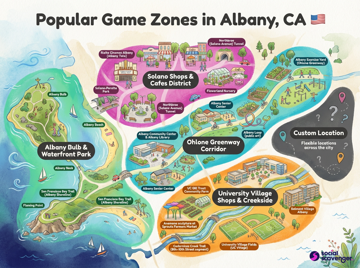 Discover Albany's Top Game Zones