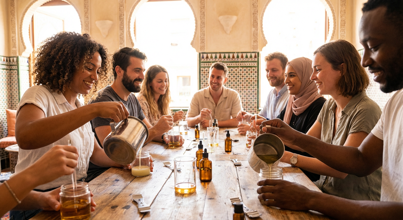 Sip Scent and Socialize Candle Making Workshop