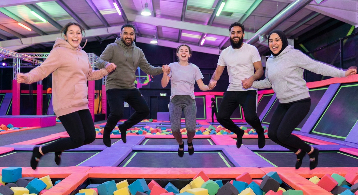 Sky Zone Alhambra 90‑Minute Glow Jump