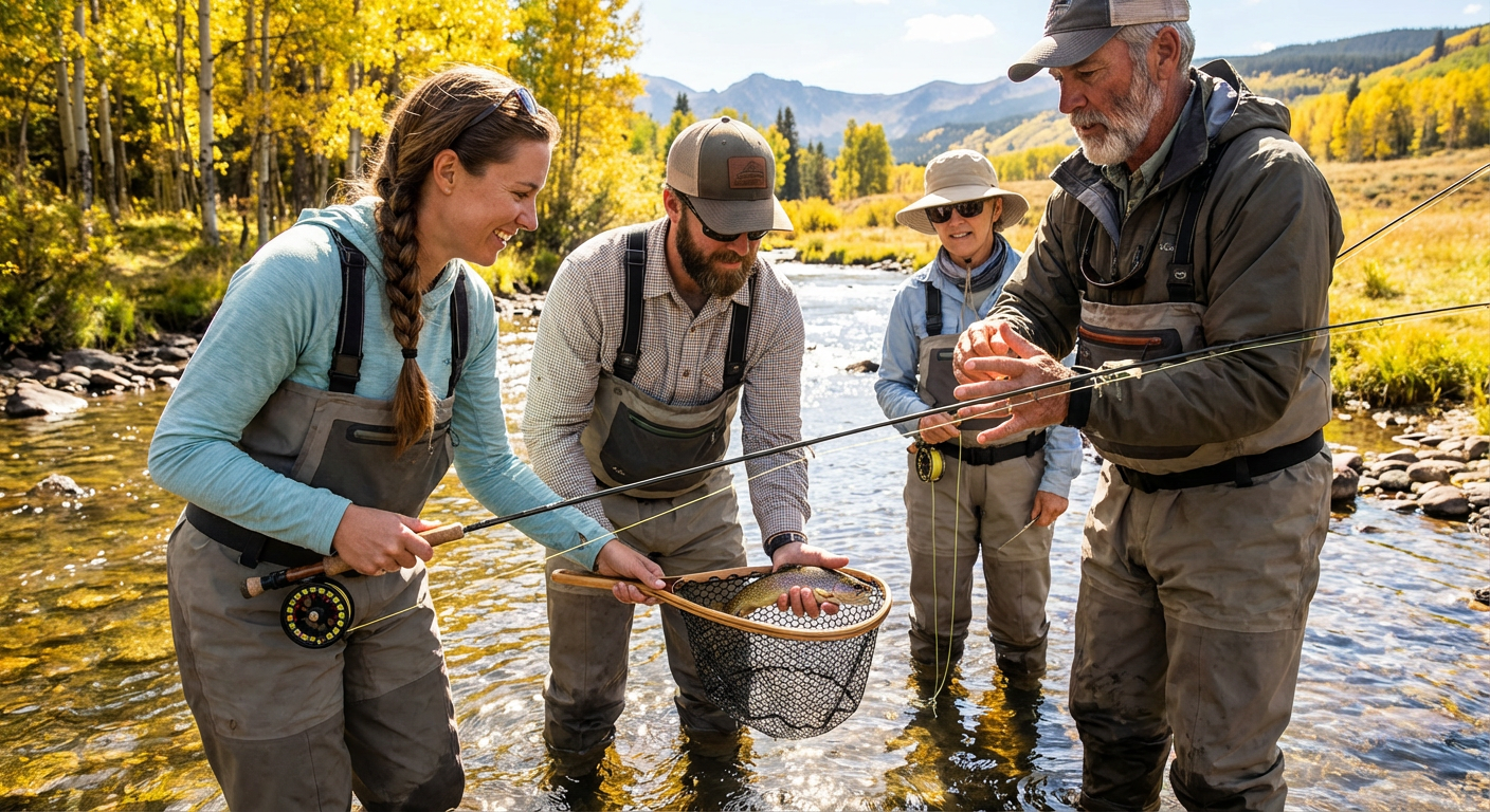 Private Walk-and-Wade Fly Fishing Near the Carson Rivers